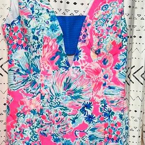 Lilly Pulitzer Shift Dress with Cutout